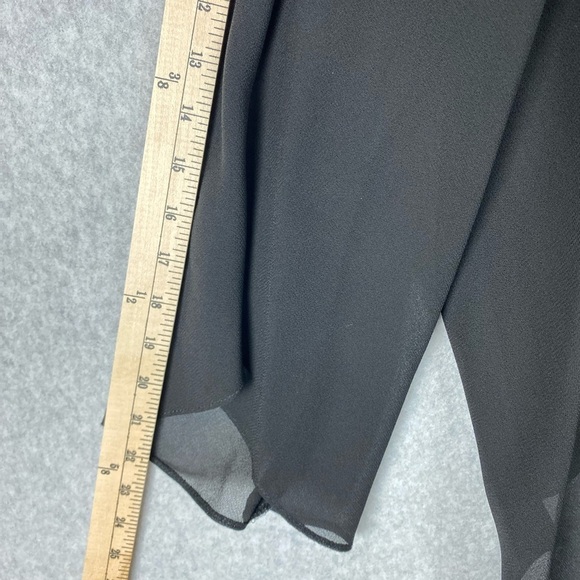 R&M Richards Black Evening Dress with Jacket Sz 18W - Picture 13 of 14